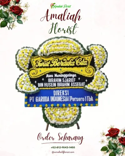 Papan Bunga Duka di Sindutan